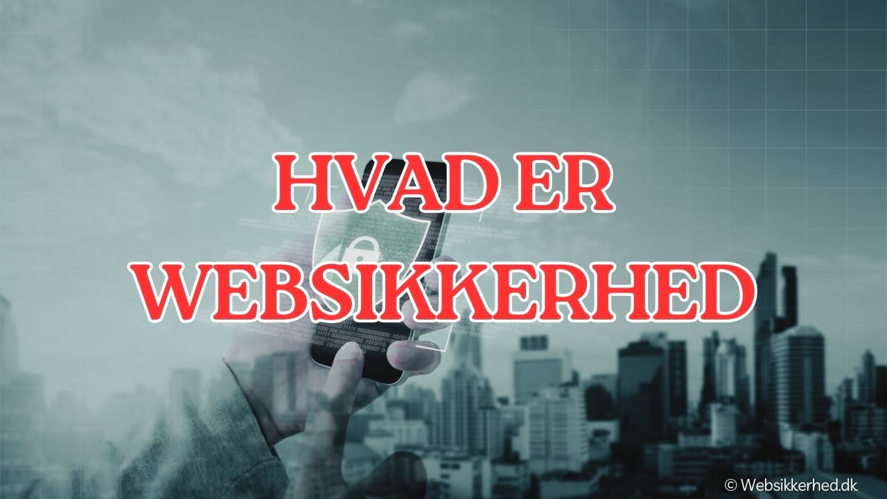 Alt det du bør vide om websikkerhed.